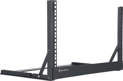 Статив рак SilverStone, 19", 6U, отворена рамка