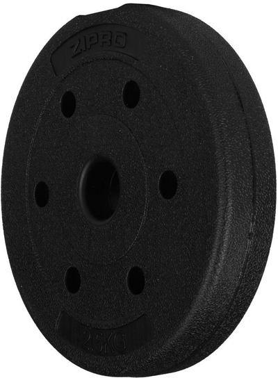 Peshë për ushtrime Zipro Load, 2.5 kg, e zezë