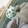 Loder me zhurme Rattle Silikoni me top - Aqua Green
