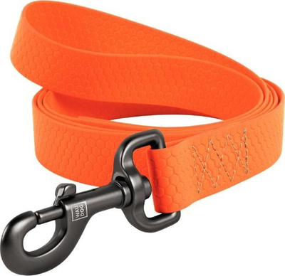 Lidhëse për qen WAUDOG Waterproof, 3m, gjerësi 19mm, portokalli