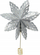 Yll për majë bredhi Christmas Decoration, 30cm, letër, ngjyrë argjendi