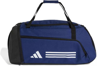 Çantë sporti adidas Duffel Bag M JM9059, me shirit shpatulle, navy