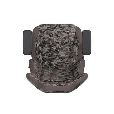 Гејминг столче Nitro Concepts S300 Urban Camo, ергономско, со потпирачи за раце, сиво камуфлажно