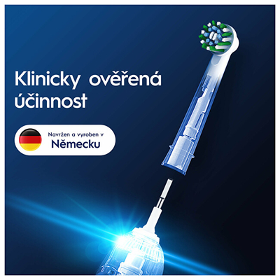 Kokat zëvendësuese për brushën Oral-B Pro Cross Action, 8 copë
