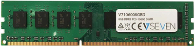 Ram memorie V7 DDR3, 8 GB, 1333MHz, CL9 (V7106008GBD)
