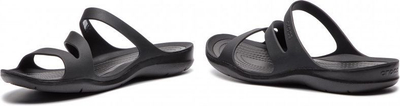 Shapka për femra Crocs Swiftwater Sandal, Nr. 36.5, të zeza (203998)