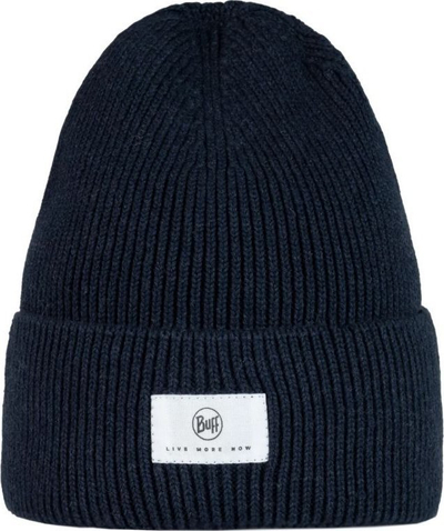 Kapelë beanie Buff Drisk Knitted, akrilik, e ngusht, blu e errët