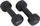Set dora peshash Schildkröt Fitness Vinyl Dumbbells, 2 kg, me dorezë të butë, ngjyrë e zezë