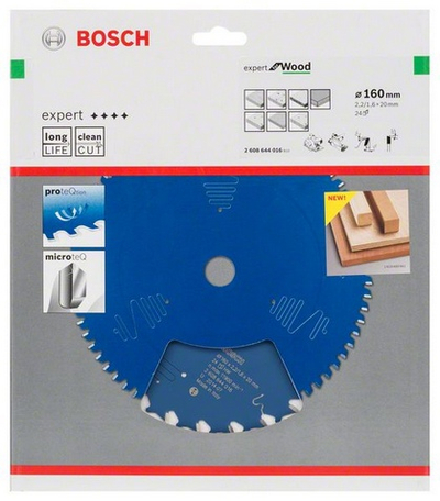 Teh rrethor Bosch Expert for Wood 2608644003, për dru, për punë profesionale