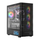Kuti gaming MODECOM Volcano AQ400 ARGB, MIDI Tower, 4 ventilatorë ARGB, e zezë
