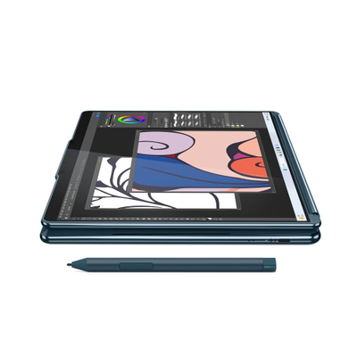 Notebook Lenovo Yoga Book 9 13IMU9, 13.3" OLED, Intel Core Ultra 7, 32GB RAM, i kaltër