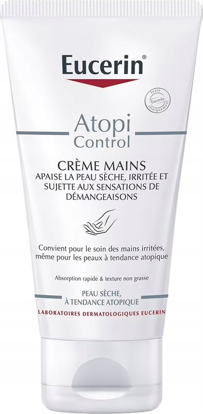 Krem duarsh Eucerin AtopiControl, për lëkurë me atopi, 75 ml