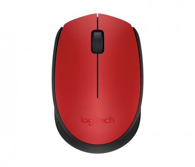 Maus Logitech M171, i kuq