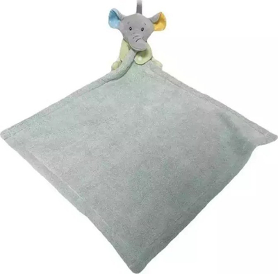 Lodër për me qetësu beben Teddykompaniet Miluś Elephant, 35 cm, gri