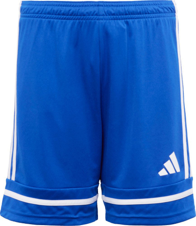 Shorta sportive për kalamaj adidas Squadra 25 Jr JN5455, poliester i ricikluar, me teknologjinë Aeroready, blu
