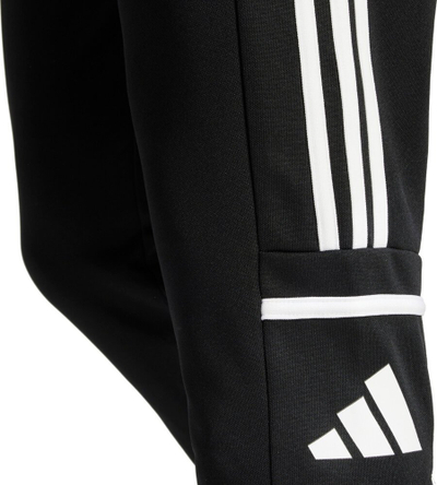Pantallona stërvitje adidas Squadra 25 M JE2782, poliester 100%, të zeza
