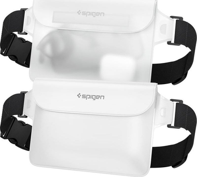 Çantë uji për bel Spigen Aqua Shield A620, set 2 copë, IPX8, bardh e zi