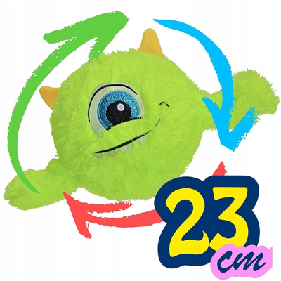 Lodër top EMOJI, 23cm, me doreza, e verdhë