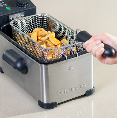 Fritezë Taurus Deep Fryer Inox Fry 3 New, 3L, kontroll temperature, inox