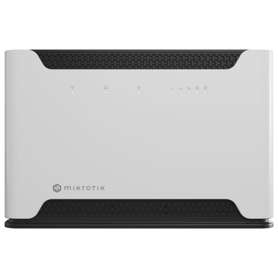 Router wireless Mikrotik D53G 5HacD2HnD TC FG621 EA, Wi Fi dual band, Gigabit Ethernet, i bardhë