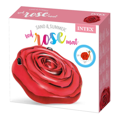 58783 RED ROSE MAT 1.37mx1.32m