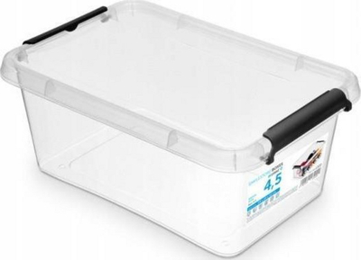 Контејнер за Складирање Orplast Simple Box, 4.5 L, Транспарентен