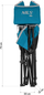 Karrige kampingu NC3306 Ultralight, çelik, palosëse, blu