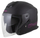 Helmetë jet CASSIDA Jet Tech 2.0 Solid, polikarbonat, e zezë mat me rozë