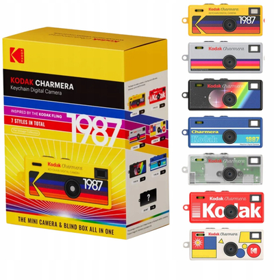 Дигитална камера приврзок Kodak Charmera, 1.6MP, сет 6 парчиња, повеќебојна