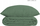 Set çarçafësh Atmosphera Landiha Percale, 240x220cm, pambuk, jeshile jade