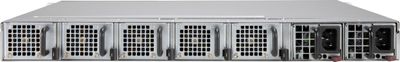 Kuti serveri Supermicro CSE-515M-R804, 1U për raft, furnizim 800W, e zezë