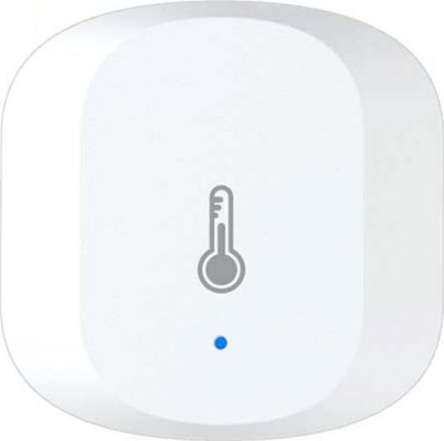 Senzor smart për temperaturë edhe lagështi WOOX R7048, Zigbee 3.0, i bardhë