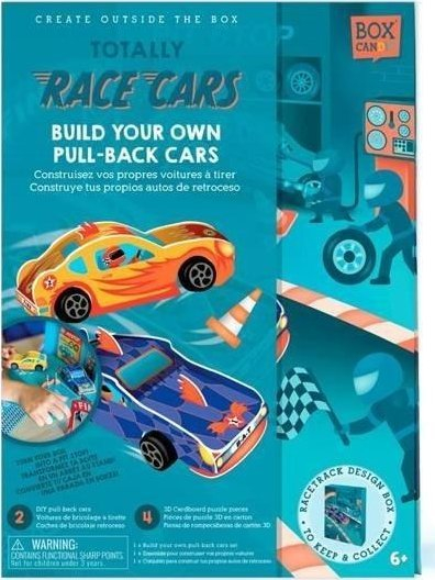 Set kreativ Candiy Create Cars, makina me prapakthim, shumëngjyrësh