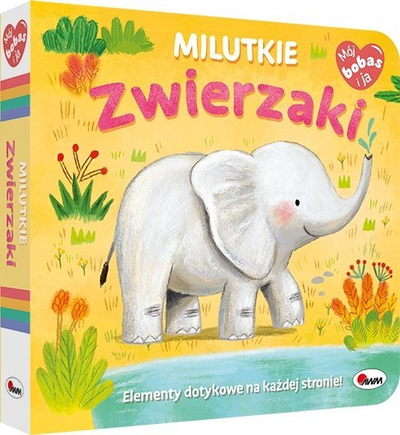 Libër me prekje “My Baby and Me Cute Animals”, libër me prekje, për kalamaj