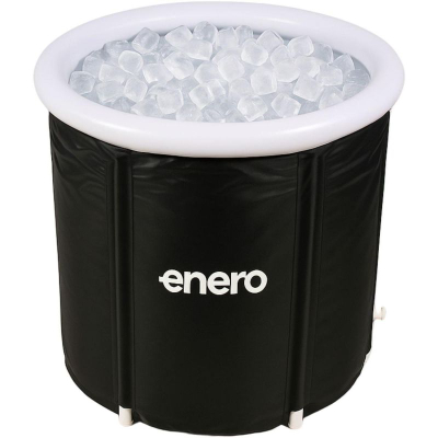 Vaskë akulli Annox Ice Bath Deluxe 630L, portative, e zezë