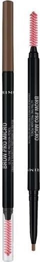 Laps vetullash Rimmel Pro Micro 02, 0,09g, kafe e çelët