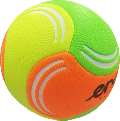 Top futbolli plazhi Enero Softtouch Active, madhësia 5, i shumëngjyrshëm