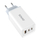 Karikues rrjeti Savio LA-07, 65W GaN, Quick Charge 4.0 Power Delivery 3.0, i bardhë
