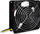 Вентилатор за рек Inter-Tech 88887269, 120x120mm, 230V, црн