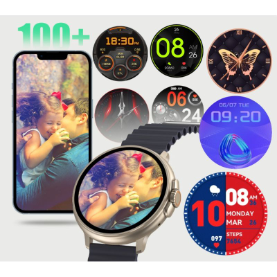 Smartwatch Rubicon RNCF15, Bluetooth Call, karikim wireless, portokalli