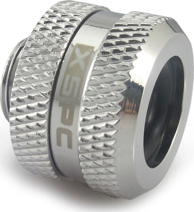Set fitting-ësh për ftohje me ujë XSPC G1/4 për tub 14mm, Triple Seal, krom
