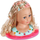 Lojë për krehje e zbukurim flokësh Zapf Creation Baby Born Sister Styling Head Princess, 33 aksesorë, flokë bjonde, shumëngjyrëshe