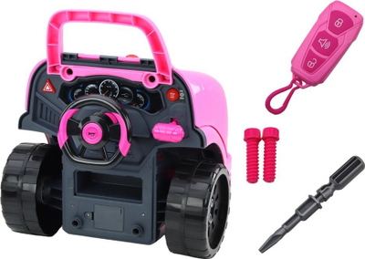 Set lodrash LEAN Toys Master Motor-Master Engine Workshop, interaktiv, rozë