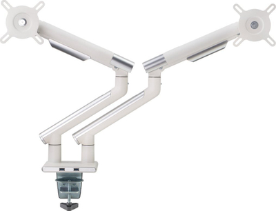 Krah monitori Alterzone Arm Duo USB, 17-32", 2x USB 3.0, i bardhë