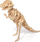 Puzzle druri 3D Nice-idea T-Rex, model dinosaur, ngjyrë druri natyrale