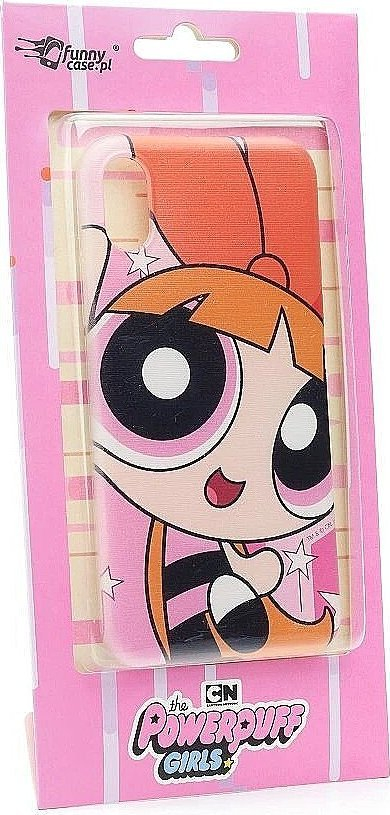 Mbështjellës silikoni për telefon Cartoon Network The Powerpuff Girls Blossom, për iPhone XS Max, ngjyrë shumëngjyrëshe
