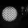 Set gobo për projektor drite GlareOne Spotlight Gobo Set 3, 8 maska, diametër 66 mm