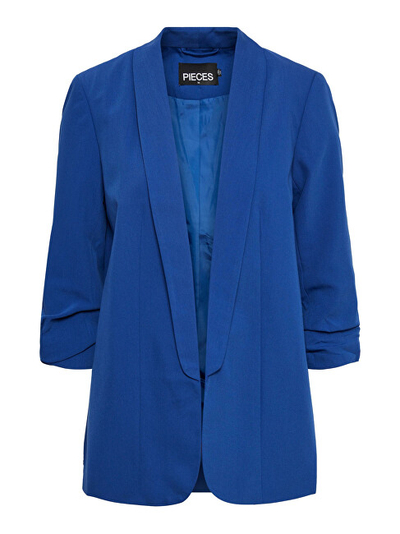 Xhaketë Pieces PCBOSS Regular Fit, blu