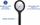 Lupë LED Maximex Universal, lentja 8.5 cm, trup i lehtë, e zezë