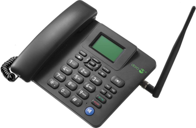 Telefon IP Doro 4100H, ekran LCD, 500 numra, i zi